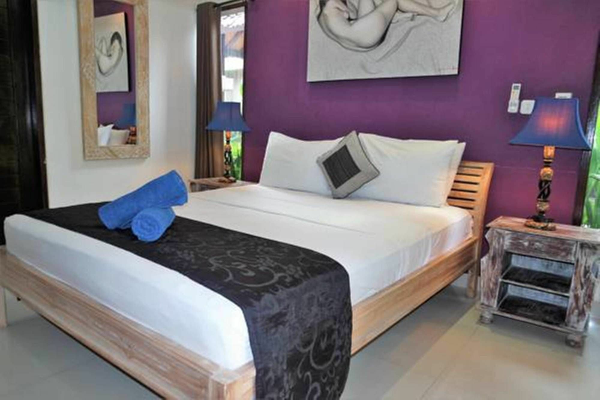 Drupadi Bungalows Gili Trawangan Dış mekan fotoğraf