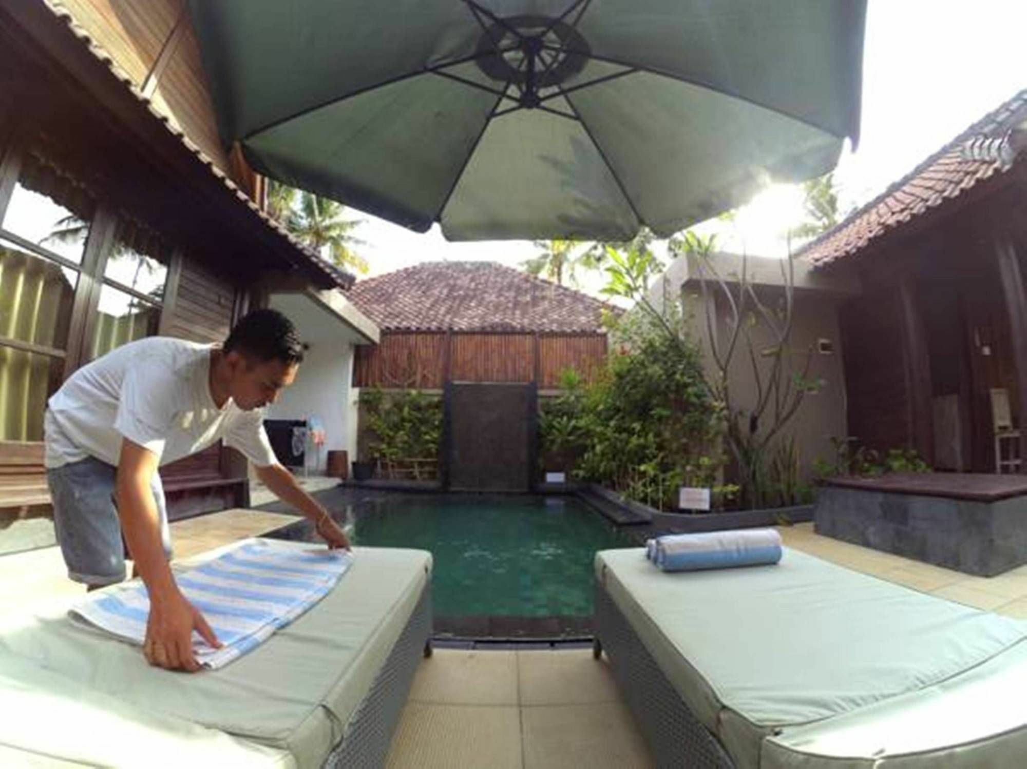 Drupadi Bungalows Gili Trawangan Dış mekan fotoğraf
